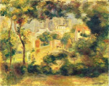 Pierre Renoir Sacre Coeur France oil painting art